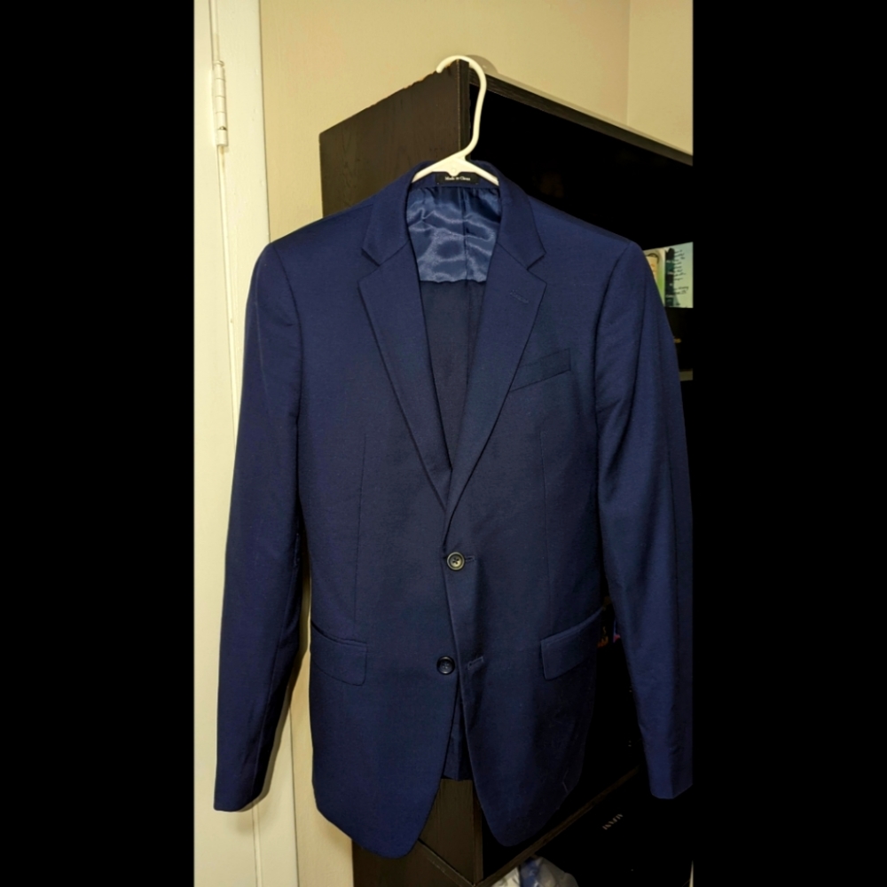 2-Piece Navy Suit